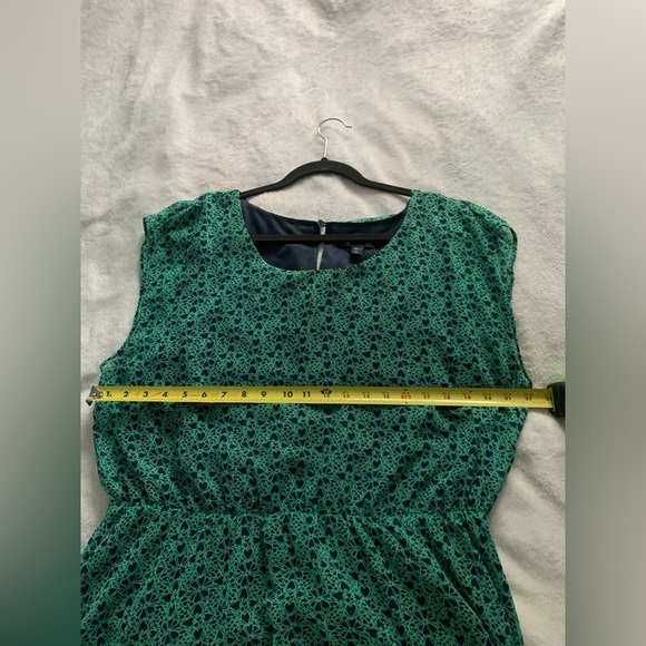 GAP Green and Navy Heart Dress XXL - Picture 6 of 15